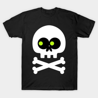 Skull Crossbones Emoji T-Shirt